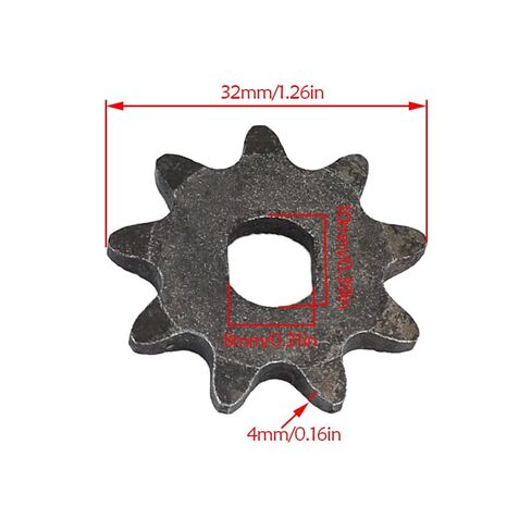 9T Teeth #35 Sprocket Replacement for Electric Scooter Motors Go Kart Mini Bike ATV Quad in Kuwait