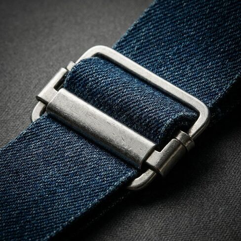 12 Sets Overall Buckles for 2 Inch Straps, Metal Suspender Buckle + Tri-Glide Slider Kit with 15 Sets Brass Snap Buttons, 3 Colors (Silver/Gold/Black) for Overalls, Aprons, DIY Sewing Repair in Saudi Arabia