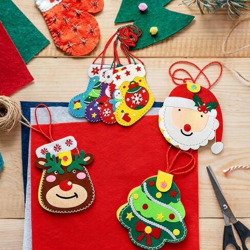 10 Sheets Felt Fabric for Crafts, 8x20 Inch 1.4mm Thick, Assorted Colors DIY Sewing, Patchwork Material for Kids Arts, Home Decor (Rainbow) in Saudi Arabia