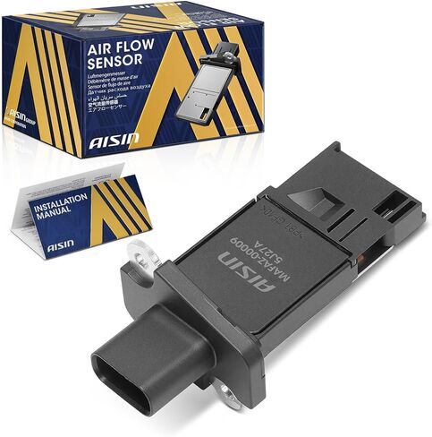 AISIN AFTERMARKET MAFAZ-00009 Mass Air Flow (MAF) Sensor - Compatible with Ford F-150 04-10, E-150 E-250 04-14, Escape 05-12, Explorer 04-12, Lincoln MKT 10-12 Navigator 05-11 - with 6 Pins in Kuwait