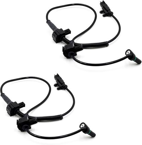 2Pcs Rear Left and Right ABS Wheel Speed Sensor Compatible with Chevrolet 2014-2018 Silverado 1500 2015-2017 Tahoe Replacement for GMC 14-19 Sierra 1500 15-17 Yukon Replaces 22775301 ALS2635 in Kuwait