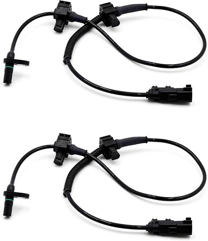 2Pcs Rear Left and Right ABS Wheel Speed Sensor Compatible with Chevrolet 2014-2018 Silverado 1500 2015-2017 Tahoe Replacement for GMC 14-19 Sierra 1500 15-17 Yukon Replaces 22775301 ALS2635 in Kuwait