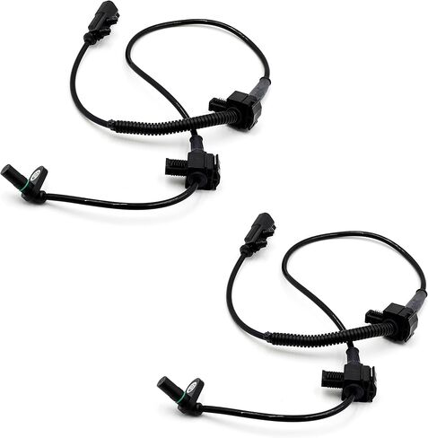 2Pcs Rear Left and Right ABS Wheel Speed Sensor Compatible with Chevrolet 2014-2018 Silverado 1500 2015-2017 Tahoe Replacement for GMC 14-19 Sierra 1500 15-17 Yukon Replaces 22775301 ALS2635 in Kuwait