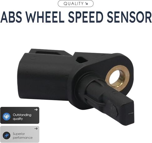 2PCS ABS Wheel Speed Sensor Front Left & Right for Ford Focus Escape Transit Connect Lincoln MKC Volvo C30 C70 S40 S60 S80 V50 V70 XC60 XC70 Replaces BV6Z2C204A ALS2909 30748149 C2S17482 02-20 in Kuwait