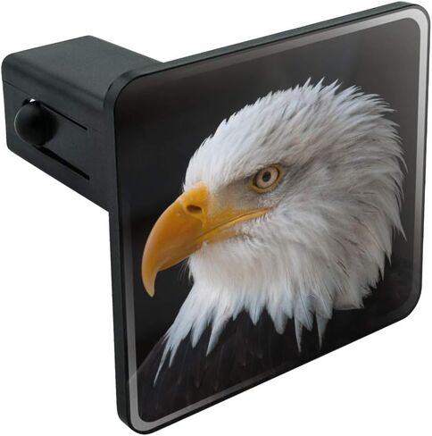 الرسومات والمزيد من Stoic Bald Eagle سحب غطاء وصلة المقطورة إدراج 1 1/4 بوصة (1.25 بوصة) in Kuwait