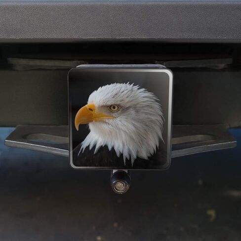 الرسومات والمزيد من Stoic Bald Eagle سحب غطاء وصلة المقطورة إدراج 1 1/4 بوصة (1.25 بوصة) in Kuwait