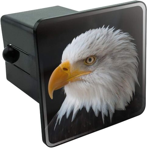 الرسومات والمزيد من Stoic Bald Eagle سحب غطاء وصلة المقطورة إدراج 1 1/4 بوصة (1.25 بوصة) in Kuwait