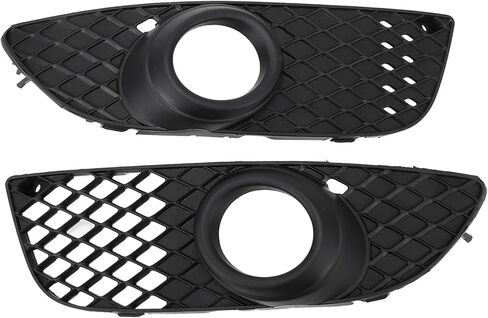 Front Left,Front Right Fog Light Grill for Mitsubishi Lancer 2008-2013 Front Lower Bumper Fog Light Cover Inserts No.8321A263/8321A264 ABS 1 Pc in Kuwait