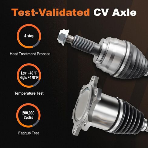 ODM Pair Front Left and Right CV Axle Shaft Assembly Fit for Replace Ford 97-04 Expedition/F-150/ Heritage/Base/Lariat/F-250/Under 8500 lb GVW/F-250 V8/Lincoln/Navigator, Axle Replace 662112 in Saudi Arabia