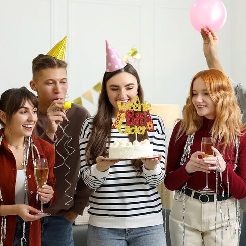 قطعة علوية للكيك أقدم من قطعة ويني، ديكور كعكة عيد ميلاد هوت دوج ويني، مستلزمات زينة حفلات أعياد الميلاد من نوع شواء الشواء الرجعية، بريق ذهبي وأحمر in Kuwait