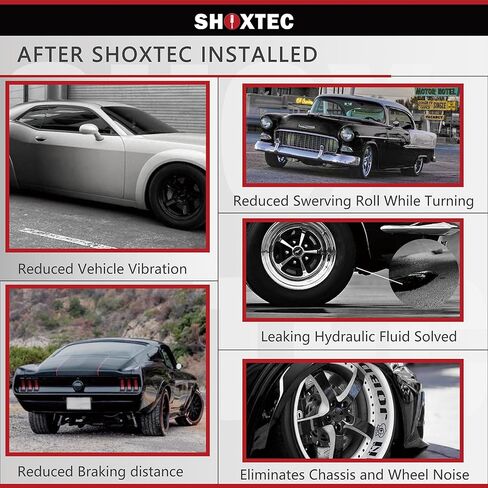 استبدال مجموعة دعامة أمامية كاملة من Shoxtec لسيارة دودج تشالنجر SE 2009-2010، باستثناء تعليق الأداء Repl رقم 2335531L,2335531R in Kuwait