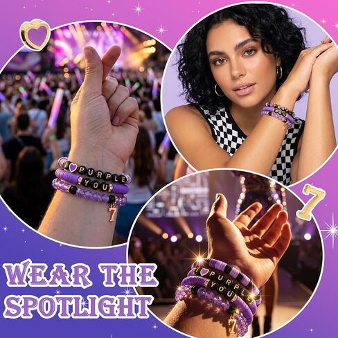 أساور Kpop، أشياء Kpop Merch للجماهير، أساور من أجل I PURPLE YOU، أساور الصداقة، هدايا KPop، ملحقات الحفلات الموسيقية، سلع تنكرية للجماهير in Kuwait