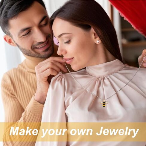 Yuanchu 30 قطعة من سحر النحل على شكل قرص العسل، سحر النحل من سبائك النحل سحر المعلقات ملحقات سلسلة المفاتيح النحل السائبة لقلادة DIY وسوار صناعة المجوهرات والأقراط وصناعة الأساور in Kuwait