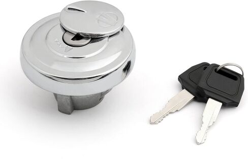 Fuel Gas Tank Cap with Keys for Yamaha XVS125 Drag Star 2000-04, XVS250/Drag Star 250/V-Star 250 2000-12, XV1700 Road Star S 2008-2014, XVZ1300 Royal Star 1996-2013 in Kuwait