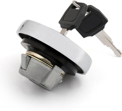 Fuel Gas Tank Cap with Keys for Yamaha XVS125 Drag Star 2000-04, XVS250/Drag Star 250/V-Star 250 2000-12, XV1700 Road Star S 2008-2014, XVZ1300 Royal Star 1996-2013 in Kuwait