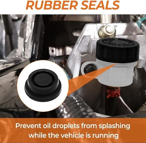 Universal Rear Brake Master Cylinder Reservoir Oil Cup for Honda Yamaha Kawasaki KTM Suzuki YZF R6 KX125 XR650 YFZ350 Banshee in Kuwait