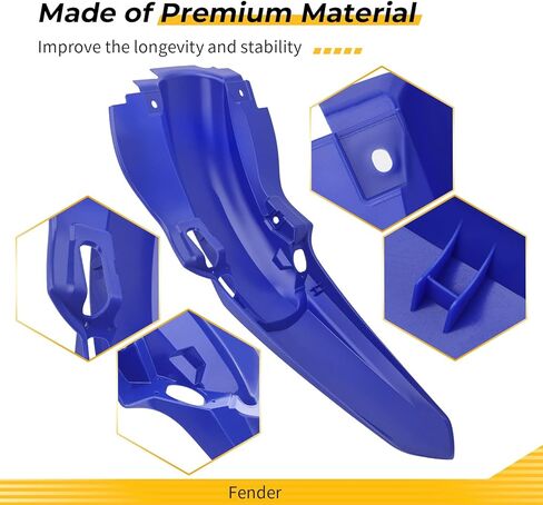 M MATI Rear fender for Yamaha TTR230 2005-2009 2011-2024 1C6-F1611-00-00 1C6-F1611-20-00 in Kuwait