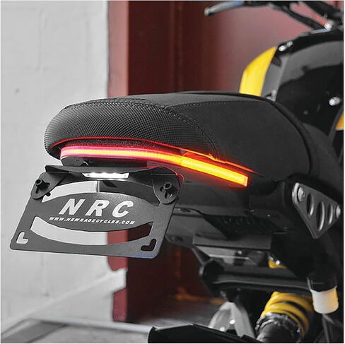 مزيل الحاجز LED الجديد من Rage Cycles XSR-FE-S - أسود/مقاس واحد in Kuwait