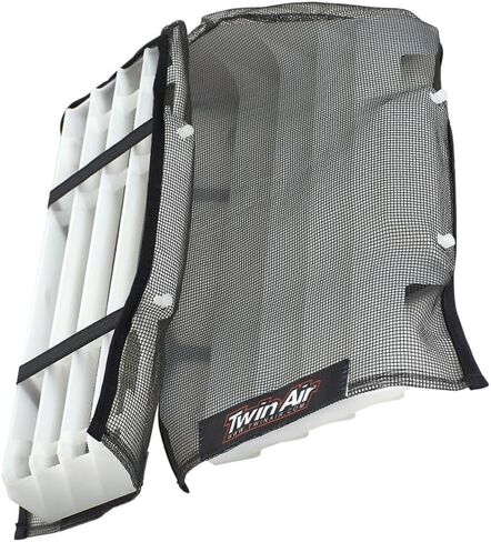 أكمام مبرد الهواء المزدوجة لدراجات Yamaha YZ250F(24-25) وYZ450F(23-25) الترابية - شبكة غزل زجاجية مطلية بالنايلون لحماية الطين والأوساخ in Kuwait
