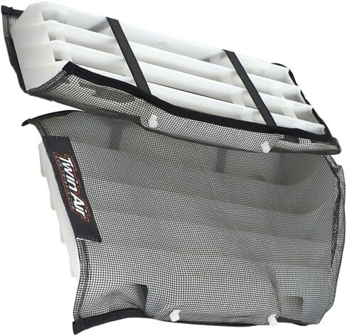 أكمام مبرد الهواء المزدوجة لدراجات Yamaha YZ250F(24-25) وYZ450F(23-25) الترابية - شبكة غزل زجاجية مطلية بالنايلون لحماية الطين والأوساخ in Kuwait