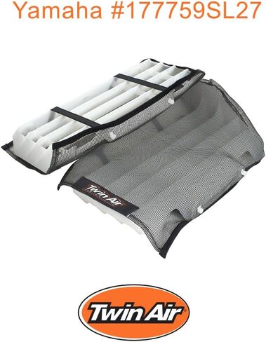 أكمام مبرد الهواء المزدوجة لدراجات Yamaha YZ250F(24-25) وYZ450F(23-25) الترابية - شبكة غزل زجاجية مطلية بالنايلون لحماية الطين والأوساخ in Kuwait