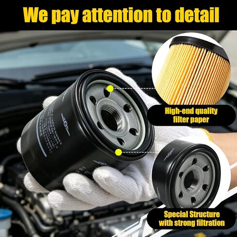 15208AA21A Engine Oil Filters Fit for Subaru 2013-25 Outback & Legacy, 2011-25 Forester, 2012-25 Impreza, 2016-25 Crosstrek, 2013-25 XV Crosstrek, 2019-25 Ascent Replace 15208AA160,15208AA20A (3 Pack) in Kuwait