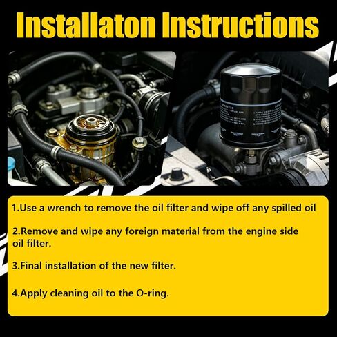 15208AA21A Engine Oil Filters Fit for Subaru 2013-25 Outback & Legacy, 2011-25 Forester, 2012-25 Impreza, 2016-25 Crosstrek, 2013-25 XV Crosstrek, 2019-25 Ascent Replace 15208AA160,15208AA20A (3 Pack) in Kuwait