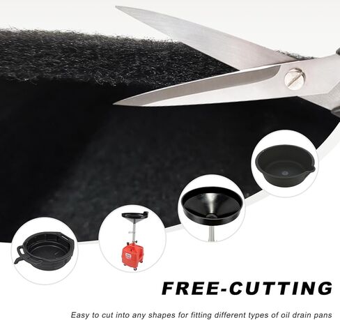 Sun Walker 2 PCS 22" Oil Drain Splash Pad, Square No-Splatter Pads Heat-Resistant Oil Change Mat, Leak-Proof Anti Splash Drip Pad for Car Oil Changing Transmission Drain Pan in Kuwait