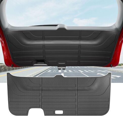 Powoq Liftgate Mat متوافق مع 2020-2025 Palisade Trunk Tailgate Mat TPE Liftgate Liner Cargo Liner استبدال لـ 2020 2021 2022 2023 2024 2025 Palisade Accessories in Kuwait