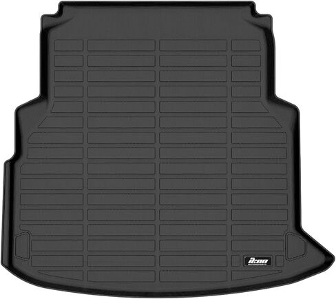 IKON MOTORSPORTS TPE Cargo Trunk Liner، متوافق مع 2024-2025 Mercedes-Benz W214 E-Class سيدان، مناسب لجميع الأحوال الجوية حماية شديدة التحمل لصينية صندوق السيارة الخلفي، أسود in Kuwait