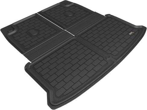 3D MAXpider Custom Fit Kagu Cargo Liner (Black) Compatible with Lexus TX 2024-2026 Electric - Behind 3rd Row Seatback Protecter & Cargo Liner in Kuwait