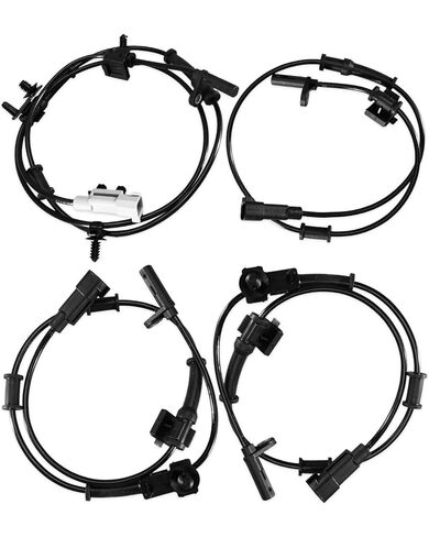 4Pcs ABS Wheel Speed Sensor Fit for Chrysler 300 Dodge Challenger Charger 2011-2022 Replace 4779639AB 4779643AB 4779642AA 4779639AD 4779639AA 4779643AD, Front Rear Left Right in Kuwait