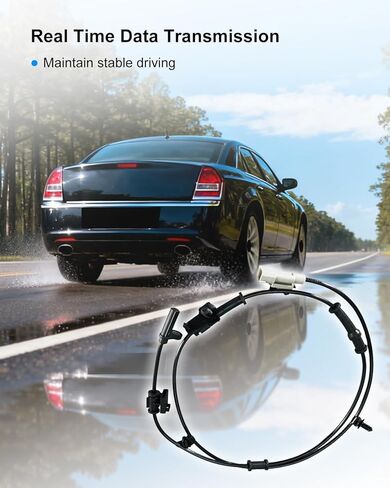 4Pcs ABS Wheel Speed Sensor Fit for Chrysler 300 Dodge Challenger Charger 2011-2022 Replace 4779639AB 4779643AB 4779642AA 4779639AD 4779639AA 4779643AD, Front Rear Left Right in Kuwait