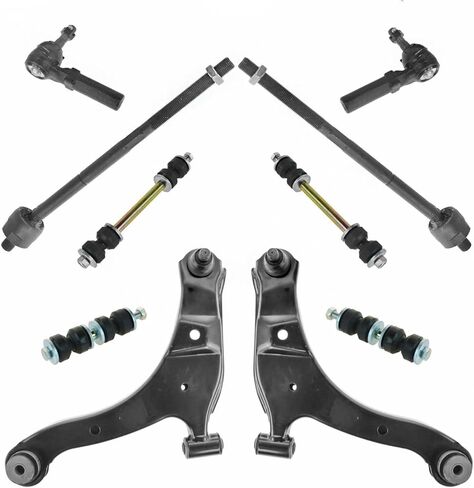 OKJHFD Suspension Kit Control Arm Ball Joint Tie Rod Sway Bar Set Front Rear Left Right for Dodge for Plymouth for Neon 2.0L 2000-2001 in Kuwait