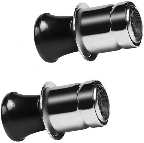 2PCS Car Cigarette Lighter, 12V Stainless Steel Quick Cigarette Ignition Tool, Push-button Insulation Pop-Out Vehicle Lighter Plug Replacement, Universal for Most Car Models (Multicolored) in Kuwait
