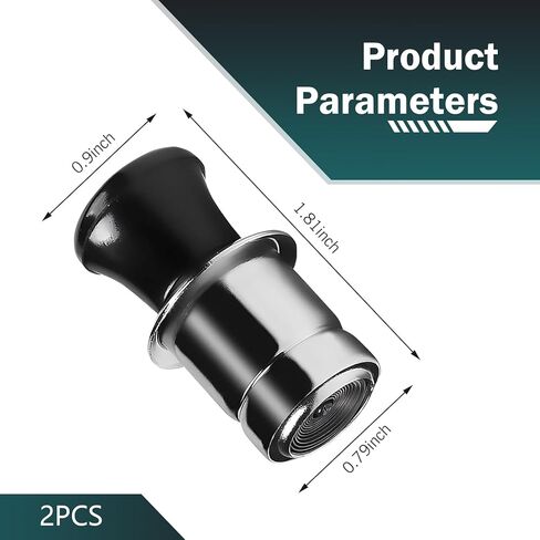 2PCS Car Cigarette Lighter, 12V Stainless Steel Quick Cigarette Ignition Tool, Push-button Insulation Pop-Out Vehicle Lighter Plug Replacement, Universal for Most Car Models (Multicolored) in Kuwait
