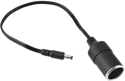 Cigarette Lighter Power Supply Cable, Car Cigarette Lighter Female Socket to DC 5.5mm x 2.1mm Plug Jack Adapter in Kuwait