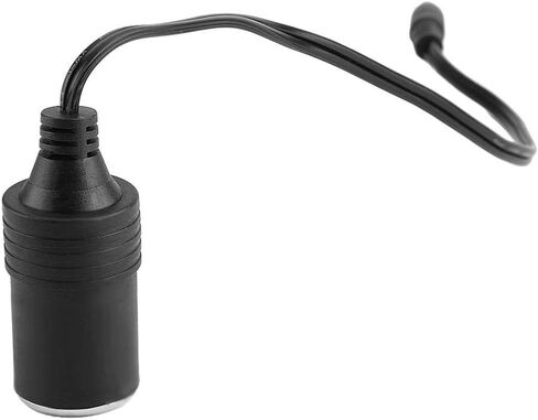 Cigarette Lighter Power Supply Cable, Car Cigarette Lighter Female Socket to DC 5.5mm x 2.1mm Plug Jack Adapter in Kuwait