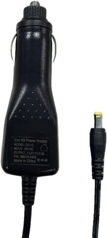 Dry Flush Toilet Car Kit Power Supply, 12V Cigarette Lighter Adapter with 5FT Cable in Saudi Arabia