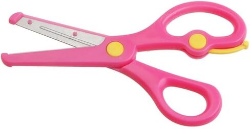 Children Safety Scissors Pre-School Training Shear Art Craft Scissors, Plastic Safety Scissor, Toddlers Training scissors (3PCS) in Saudi Arabia