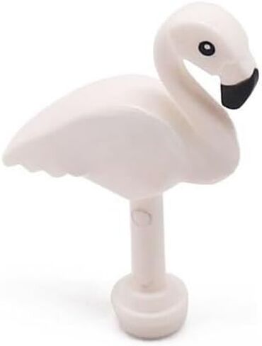Classic Small Animal Bulk,Flamingo, 30 Piece, Compatible with Lego Parts and Pieces:(Color:Deep Pink) in Saudi Arabia