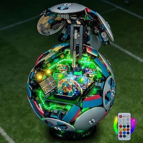 إضاءة LED متوافقة مع كرة القدم LEGO Editions 43019 - مصابيح فقط، مجموعة إضاءة متوافقة مع LEGO 43019، غير متضمنة النموذج in Kuwait