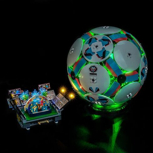 إضاءة LED متوافقة مع كرة القدم LEGO Editions 43019 - مصابيح فقط، مجموعة إضاءة متوافقة مع LEGO 43019، غير متضمنة النموذج in Kuwait