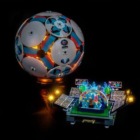 إضاءة LED متوافقة مع كرة القدم LEGO Editions 43019 - مصابيح فقط، مجموعة إضاءة متوافقة مع LEGO 43019، غير متضمنة النموذج in Kuwait