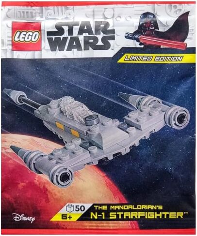 Lego Star Wars N-1 Starfighter Foil & Paper Pack by Lego in Kuwait