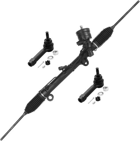 Detroit Axle - Rack and Pinion Kit for 1997 1998 1999 2000 2001 2002 2003 Pontiac Grand Prix, Power Steering Rack and Pinion Assembly, Front Outer Tie Rod Ends Replacement in Kuwait