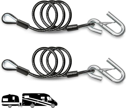 Heavy Duty Trailer Chains with Hooks 1 Pack 36 inch 5000 lbs Break Strength Safety Chains Towing Trailer for Boat and Utility Trailers in Saudi Arabia