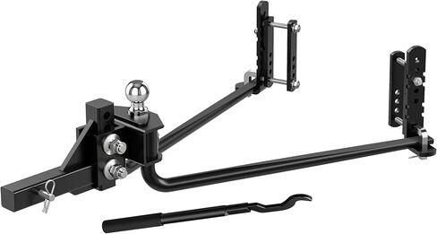 Weight Distribution Hitch with Sway Control, 10000 lbs Max Towing & 1000 lbs Max Tongue, Weight Distributing Hitch Kit, 2-Inch Shank, 2-5/16-Inch Ball in Saudi Arabia