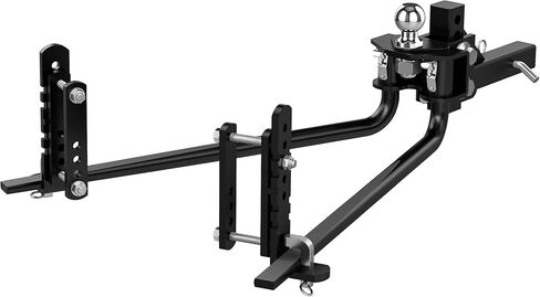 Weight Distribution Hitch with Sway Control, 10000 lbs Max Towing & 1000 lbs Max Tongue, Weight Distributing Hitch Kit, 2-Inch Shank, 2-5/16-Inch Ball in Saudi Arabia