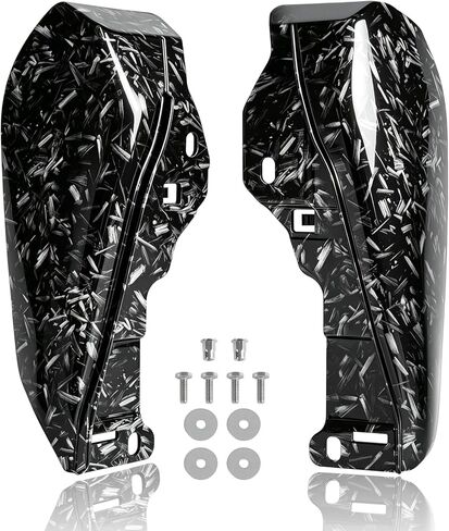 Mid-Frame Air Deflector Heat Carbon Fiber Pattern Debris Marbling Drawing, for Harley Davidson 2023-2026 CVO Road Glide ST, CVO Street Glide ST, 2024-2026 FLHX, FLTR, FLTRU, FLTRX, FLTRXSTSE in Saudi Arabia